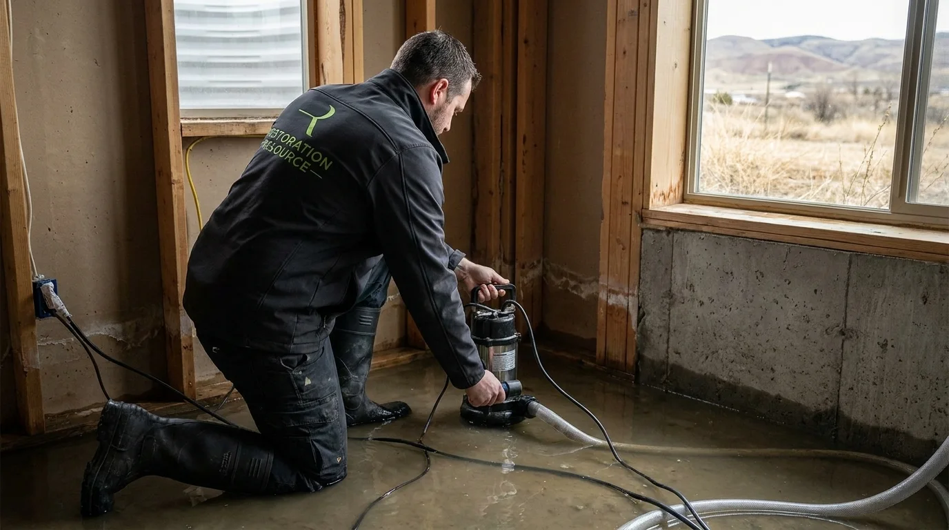24/7 Emergency Basement Flooding Cleanup in Pasco